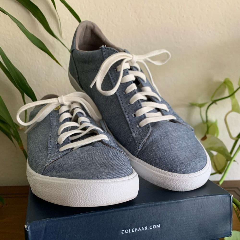 Sky blue chambray Trafton Clubcourt II Sneakers